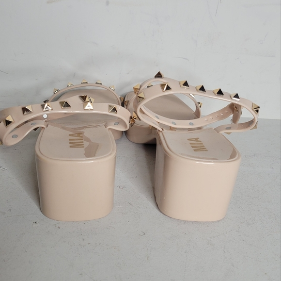 Mia Indi Platform Jelly Sandals SZ 9 - Picture 6 of 7